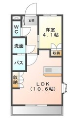 スカイブルー・コーポの物件間取画像